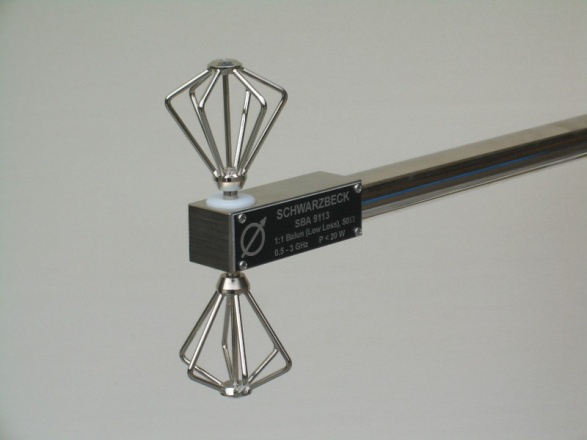 SBA 9113B 小型雙錘天線80MHz－3GHz